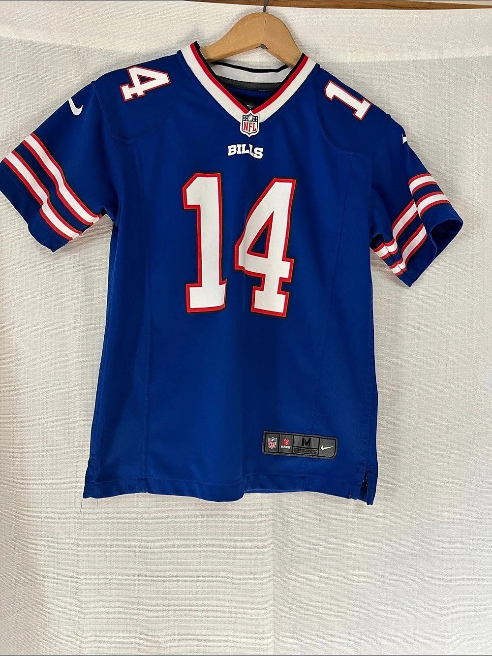 Nike Sammy Watkins #14 Buffalo Bills Jersey Blue & Red Boys Medium 10/12